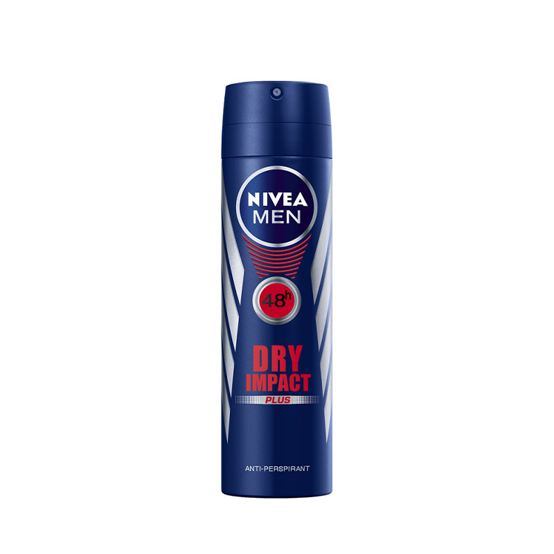 اسپری ضد تعریق نیوآ مردانه مدل درای ایمپکت Nivea Dry Impact Spray For Men
